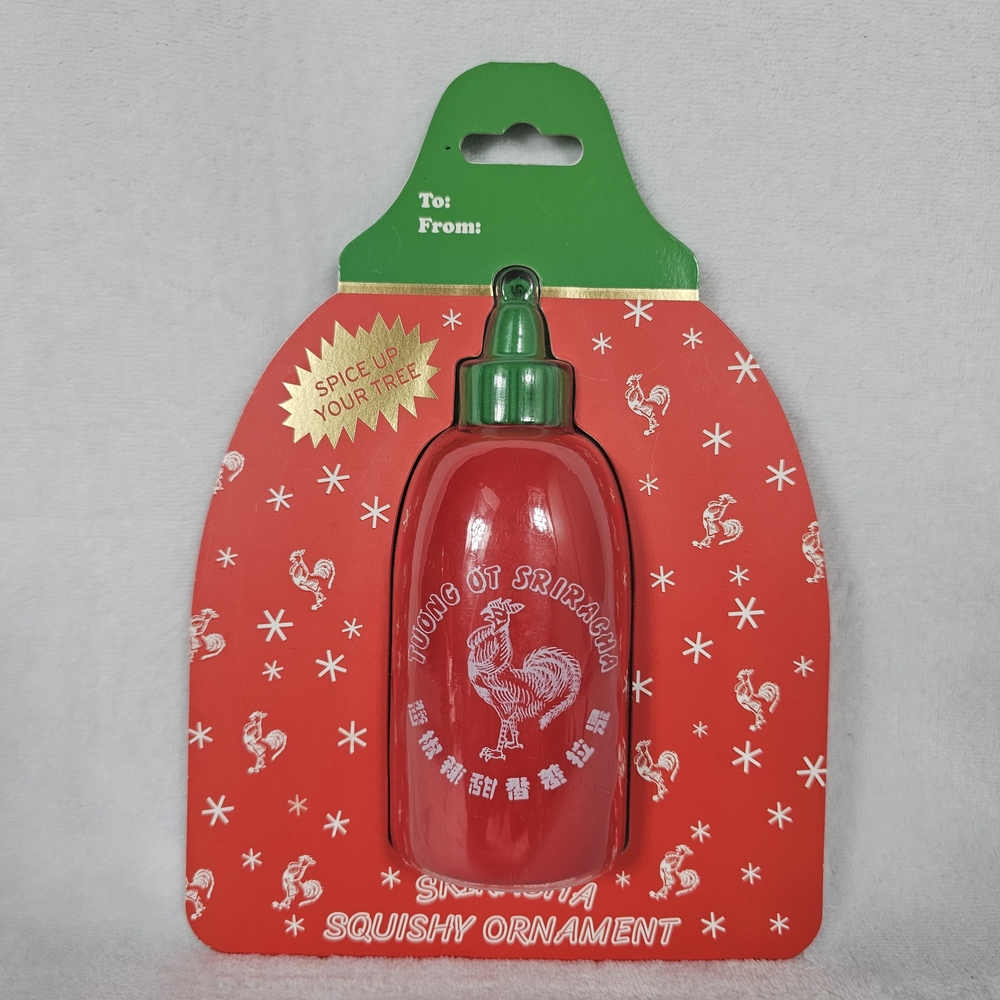Sriracha Red Squishy Ornament